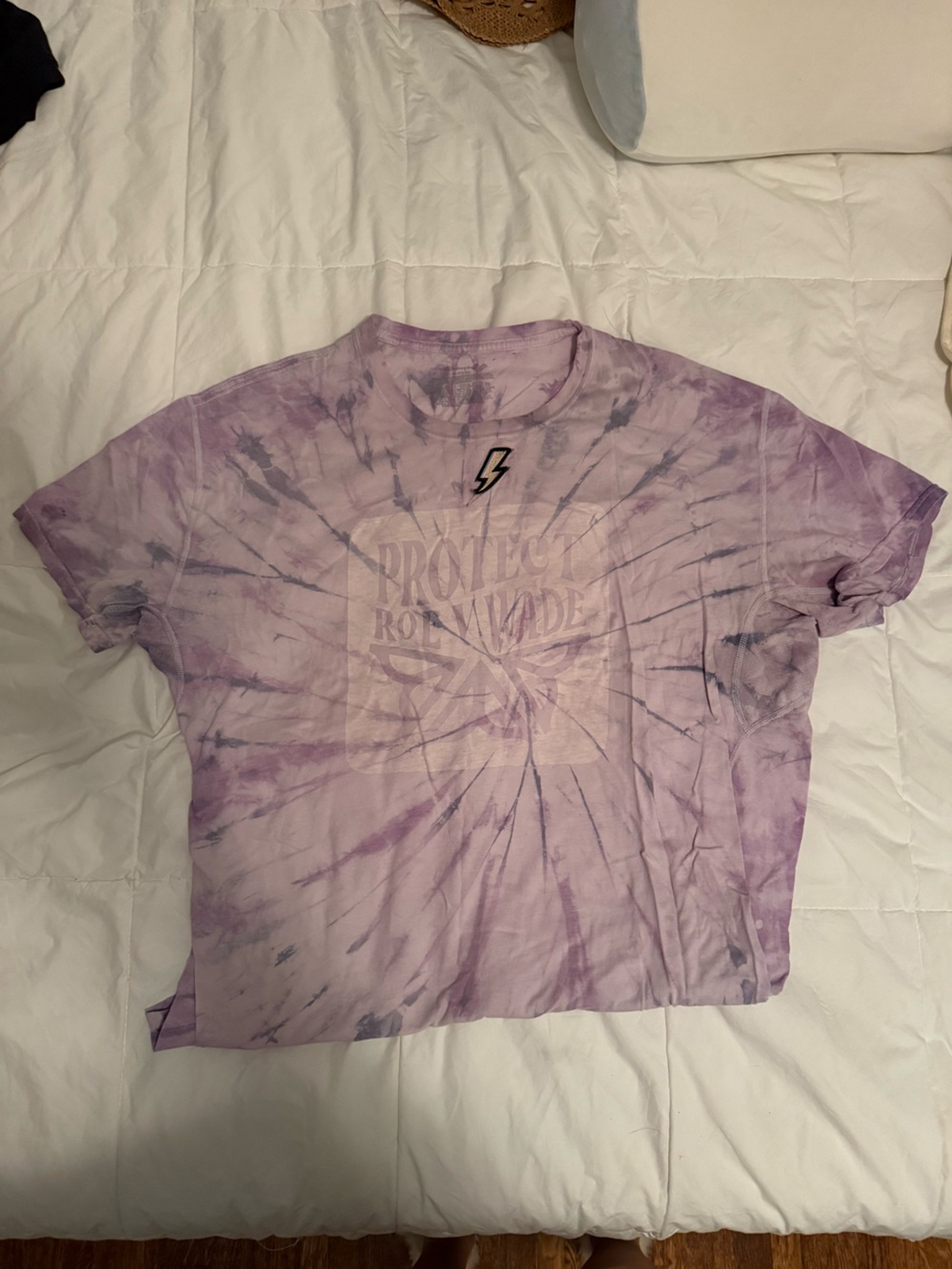Tie-Dye Purple Graphic Tee